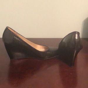Slightly used black wedges